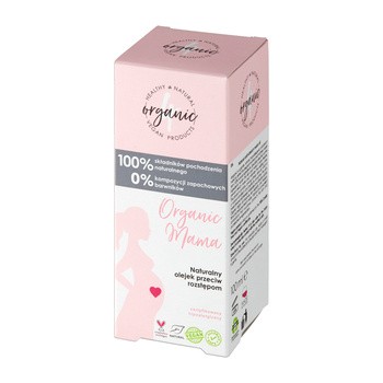 4Organic naturalny olejek przeciw rozstępom Organic mama 100 ml