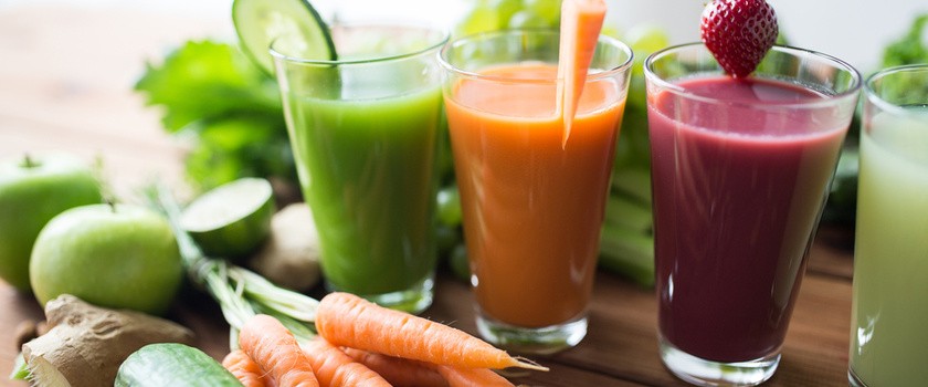 Soki warzywne i owocowe - detoks sokowy