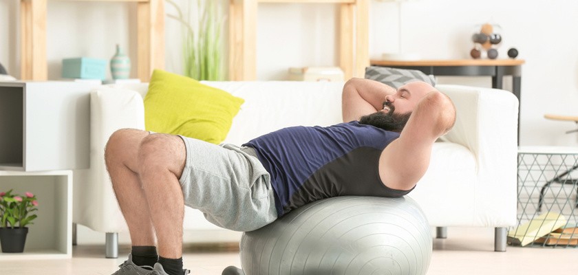 Ćwiczenia na otyłość brzuszną