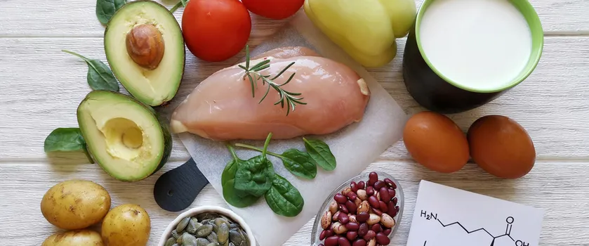 produkty bogate w lizynę