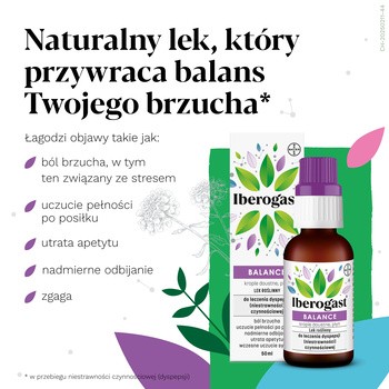 Iberogast Balance, krople doustne, 50 ml
