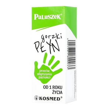 Kosmed Paluszek, gorzki płyn przeciw obgryzaniu paznokci, 10 ml