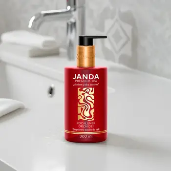 Janda Premium SPA Pocałunek Orchidei, zmysłowe mydło do rąk, 300 ml