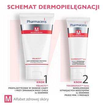 Pharmaceris M Foliacti, krem zapobiegający rozstępom, 150 ml