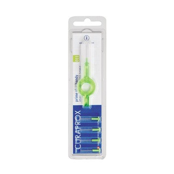 Curaprox, szczoteczka międzyzębowa, CPS 11 Prime Plus Handy, uchwyt + 5 końcówek