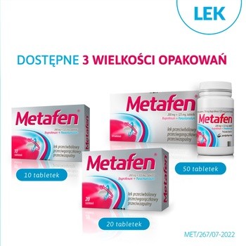 Metafen, tabletki, 20 szt.