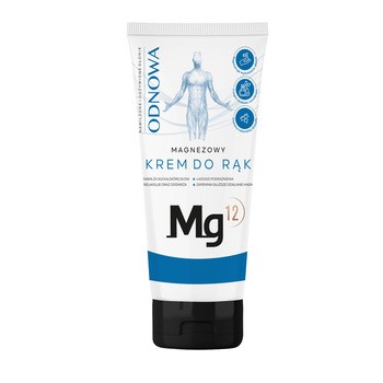 Mg12 Odnowa, magnezowy krem do rąk z biszofitem, 100 ml