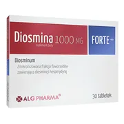 Alg Pharma Diosmina 1000 mg Forte+, tabletki, 30 szt.