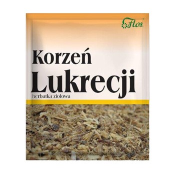 Flos, Lukrecja korzeń, herbatka ziołowa, 50 g