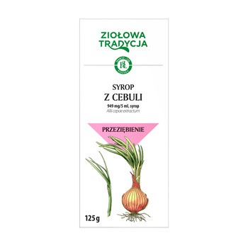 Ziołowa Tradycja Syrop z cebuli, 949 mg/5 ml, syrop, 125 g