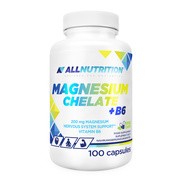 Allnutrition Magnesium Chelate + B6, kapsułki,100 szt.