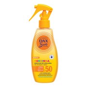 Dax Sun, rodzinna emulsja do opalania z SPF 50, wodoodporna, spray, 200 ml