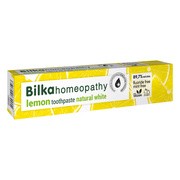 Bilka Homeopathy, pasta do zębów, Lemon, bez fluoru, 75 ml