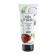 Anwen, maska do włosów niskoporowatych, kokos i glinka, 200 ml