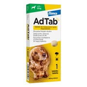AdTab, dla psów 11 - 22 kg, 450 mg, tabletka do rozgryzania i żucia, 1 szt.