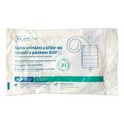 Worek do zbiórki moczu z zaworem i paskiem SUP, 2 l, 1 szt.