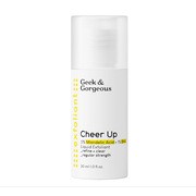 Geek & Gorgeous Cheer Up, tonik kwasowy do twarzy o średniej mocy z 6% kwasem migdałowym + BHA, 30 ml