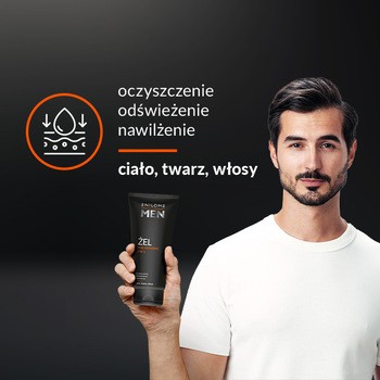 Enilome Men, żel pod prysznic 3w1, 200 ml