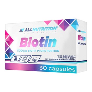 Allnutrition Biotin, kapsułki, 30 szt.