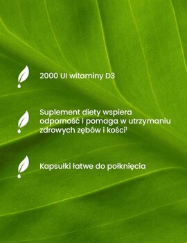 Essensey Witamina D3, kapsułki, 120 szt.