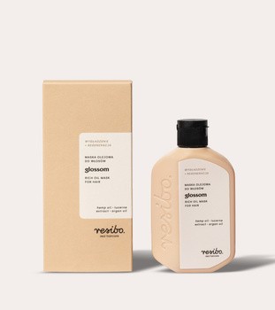 Resibo Glossom, olejowa maska do włosów, 100 ml