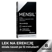 Mensil, 25  mg, tabletki do rozgryzania, żucia, 8 szt.