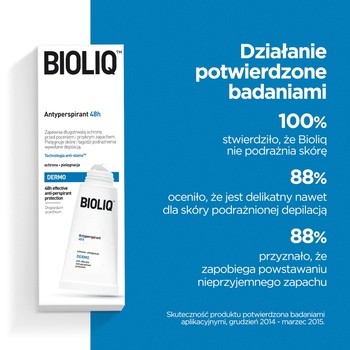 Bioliq Dermo, antyperspirant 48h, roll-on, 50 ml