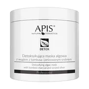 Apis Detox, maska algowa z węglem z bambusa i jonizowanym srebrem, proszek, 200 g