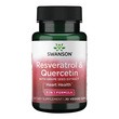 Swanson Resveratrol & Quercetin With Grape Seed Extract, kapsułki, 30 szt.