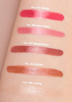 Miyo The One Luvgloss, błyszczyk do ust, no. 01 Rose, 5,5 ml