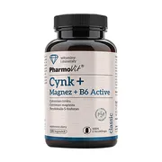 Pharmovit Cynk + Magnez + B6 Active, kapsułki, 120 szt.