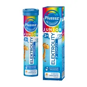 Plusssz Junior Elektrolity Complex, tabletki musujące, 20 szt.