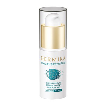 Dermika Hialiq Spectrum, hialuronowy krem pod oczy i na powieki, 15 ml