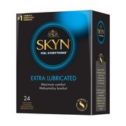 Skyn Extra Lubricated, nielateksowe prezerwatywy, 24 szt.
