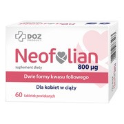DOZ PRODUCT Neofolian, 800 µg, tabletki powlekane, 60 szt.