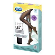 Scholl Light Legs, rajstopy uciskowe, cienkie, rozmiar XL, czarne