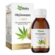 Olej Konopny, tłoczony na zimno, 100 ml