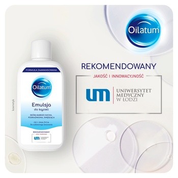 Oilatum Formuła Zaawansowana, emulsja do kąpieli, 400 ml