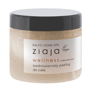 Ziaja Baltic Home Spa Wellness, średnioziarnisty peeling do ciała, czekolada, kawa, 300 ml