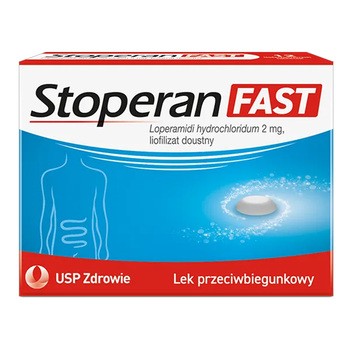 Stoperan Fast, 2 mg, liofilizat doustny, 12 szt.