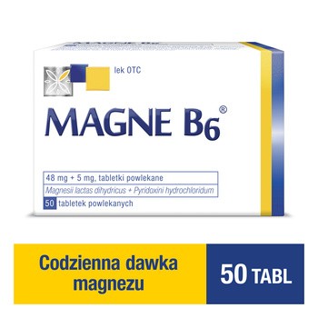 Magne B6, tabletki powlekane, 50 szt.
