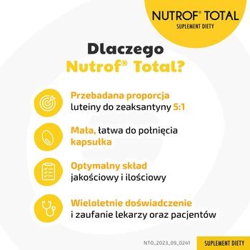 Nutrof Total, z witaminą D3, kapsułki, 60 szt.