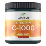 Swanson Witamina C - 100% czystości, proszek, 454 g