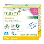 Masmi, tampony bawełniane, Regular, 18 szt.