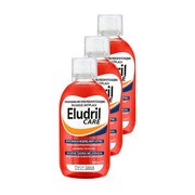 Zestaw 3 x Eludril Care, płyn do codziennej higieny jamy ustnej, 500 ml