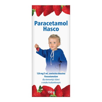 Paracetamol Hasco, 120 mg/5 ml, zawiesina doustna, 150 g