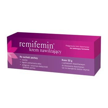 Remifemin, krem nawilżający z aplikatorem, 50 g