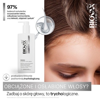 Biovax Trychologic Advanced Detox, maska, 200 ml
