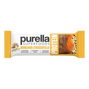 Purella Superfoods, Waniliowa Straciatella, baton proteinowy, 45 g