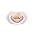 Canpol Babies, smoczek silikonowy, symetryczny, Royal Baby, 6-18 m, pink, 2 szt.